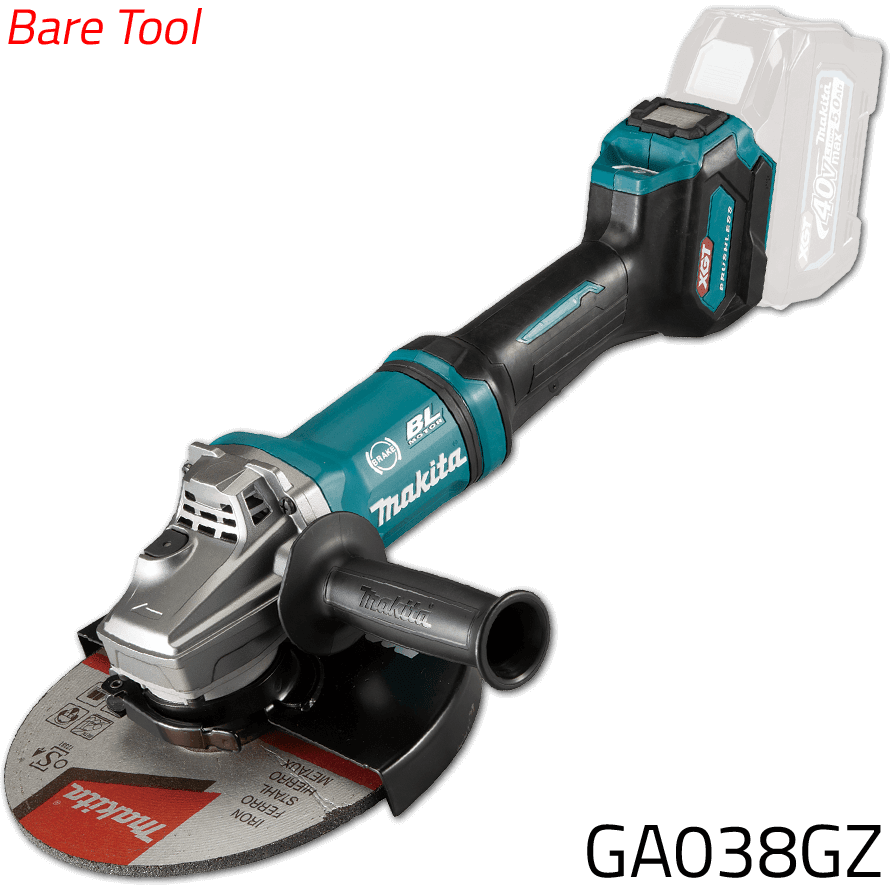 Makita GA038GZ 40V Cordless Angle Grinder 9 Makita GA038GZ 40V Cordless Angle Grinder 9